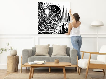 Kunstprint | Wanddecoratie | Canvas | 30 × 30 cm