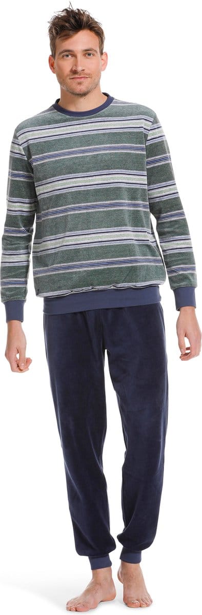 Pastunette men - Lodge - Pyjamaset - Grijs - Maat XL