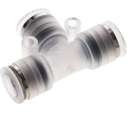 8mm T-koppeling PA Insteekfitting FDA EPDM