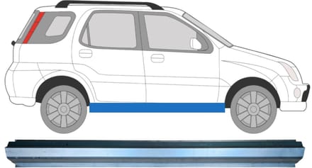 Reparatie dorpel voor Suzuki Ignis 2000-2003 / Links = Rechts (symmetrisch)