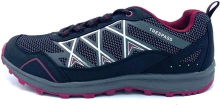 Trespass Hardloopschoenen - Grijs, Paars - Maat 41