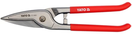 YATO-Blikschaar-Berlijn-patroon-recht-255-mm-rood