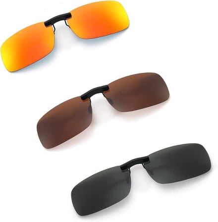 Clip op zonnebril - Zonnebril clips - Autorijden fietsen - Flip up design