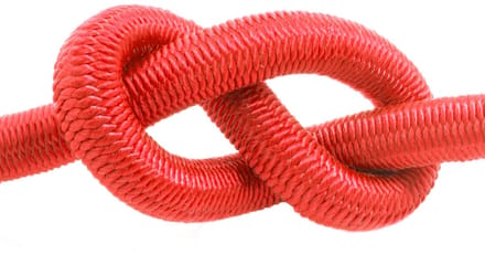 DQ-PP Rubberkoord, 8mm, 5m, Rood, Expanderkoord, Expander Rubberdraad, Rubberkoord, Spankoord, Zeildoekkoord, Spanrubber