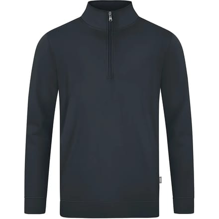 Jako Doubletex Ziptop Heren - Antraciet | Maat: M