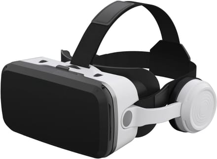 Zyrex® VR Bril met controllers - VR Bril - VR-brillen - Wit - 24cm x 22cm x 12cm
