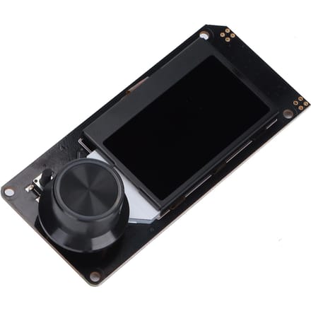 LCD Display Module Mini 12864 Opslagkaartsleuf 3D Printer Accessoires voor Marlin DIY Type 1 black