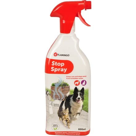 Huisdierenafschrikmiddel in spray Flamingo
