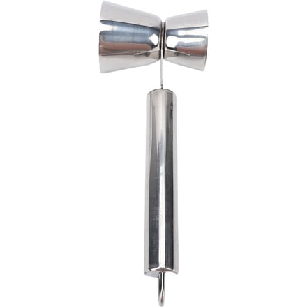 Cocktail Jigger 38ml 20ml Dubbel Hoofd Roestvrij Staal Herbruikbare Bar Maatbeker met Handvat gray