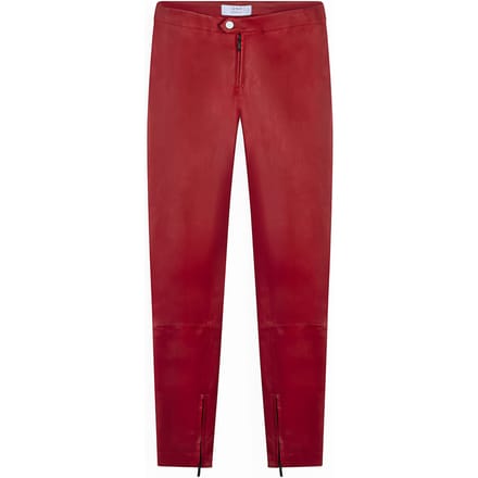 DNA Amsterdam Pants Smith Funky Red Taglia: 32 | Pantaloni di pelle Outlet | Donna | Rosso