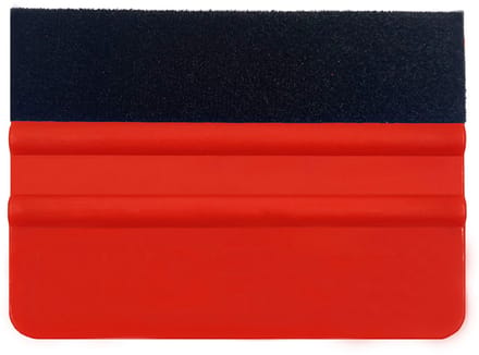 Go Go Gadget - Rakel - Raamfolie - Auto wrap - Auto vinyl schraper - 10*7cm - 1 stuk - Rood