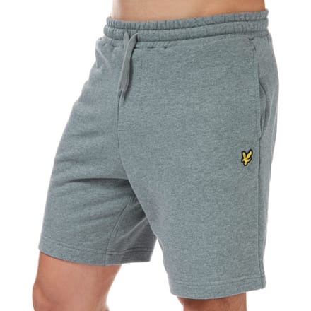 Men's Lyle And Scott Sweat Shorts in Grey