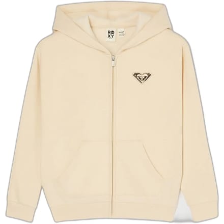 Roxy Surf Feeling Sweatshirt Met Rits Beige 8 Years Meisje