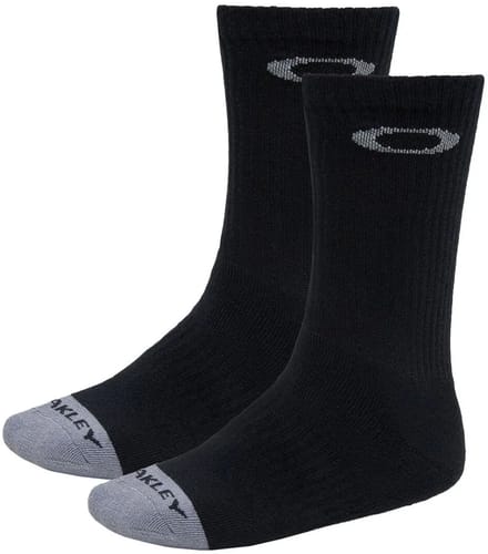 Oakley Apparel Crew Sokken 5 Paren Zwart EU 43-46 Man