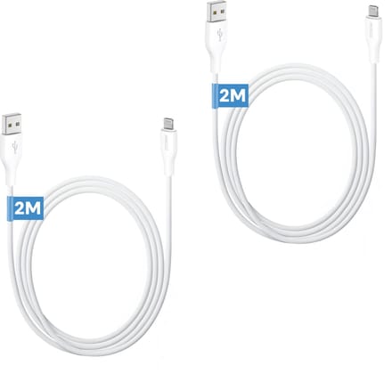Usb kabel geschikt voor iPhone 14 tot X - Lightning kabel 2m