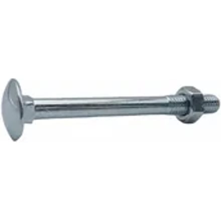 Sencys Slotbout Met Moer M8x80mm Per 5 Gegalvaniseerd