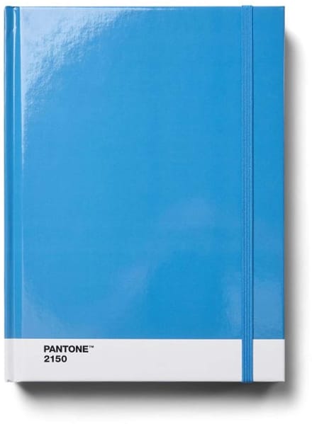Copenhagen Design - Notitieboek Groot Gestipt - Blue 2150 - Papier - Blauw