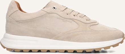 STEFANO LAURAN Champ Sneakers - Suède - Heren - Beige - Maat 43
