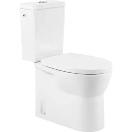 Aquavive Cormor Duoblok Toilet Met Randloze Toiletpot - Wit