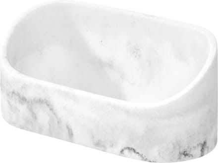 iDesign - Dakota Vanity Orgainser - Marmer - Wit