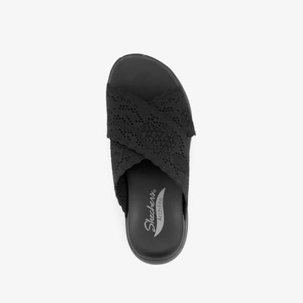 Skechers Arch Fit 2.0 Still The One dames slippers zwart - Maat 41