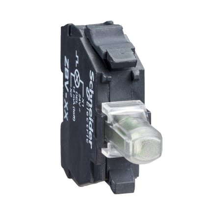 Schneider Electric Harmony XB4/XB5 LED Signaallichtmodule - ZBV18B1 [5 Stuks]