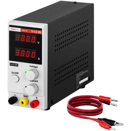 Stamos Soldering Labvoeding - 0-100 V - 0-3 A DC - 300 W 10021177