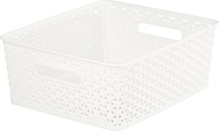 Curver - Nestbaar Style mandje M 296x354x133 Vintage wit