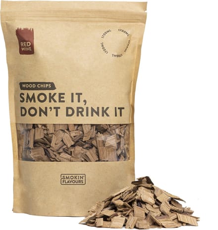 Smokin' Flavours rooksnippers rode wijnvaten 1700ml