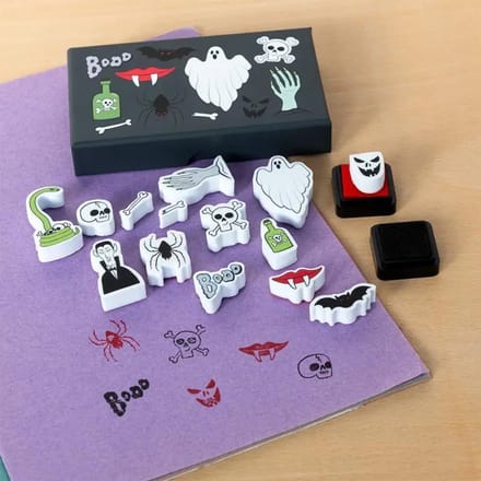 Set van mini stempels Rex London Spooky