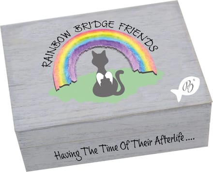 MadDeco - Memory box - opbergbox - onze kleine vriendjes - hout - kat