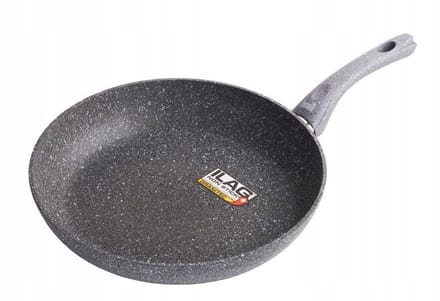 Berretti Steen Koekenpan 20cm met ILAG Granitec Anti-aanbaklaag