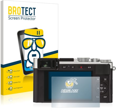 BROTECT - Screenprotector voor Leica D-Lux 7 - Folie Beschermfolie Beschermglas transparant