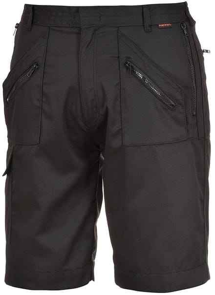 Portwest Action Korte Broek S889 - Zwart - XXL