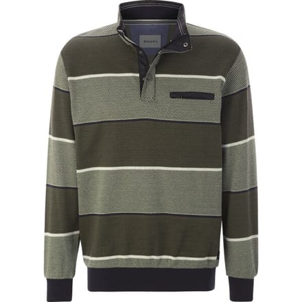 Babista herren Sweatshirt - 56/58 - donkergroen - Plus Size