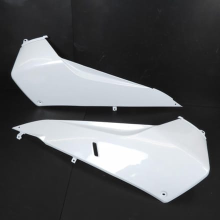 Kit carénage TNT pour Scooter Yamaha 500 Tmax 2008 à 2012 13p blanc perlé et noir mat Neuf
