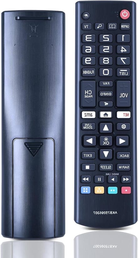 Vervangende Afstandsbediening - Universele Controller - TV Bediening - 12 Meter Bereik - 13.4 cm Lengte - Zwart