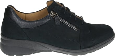 Ganter - 208052 - Dames veterschoenen - Kleur: Blauw - Maat: 37