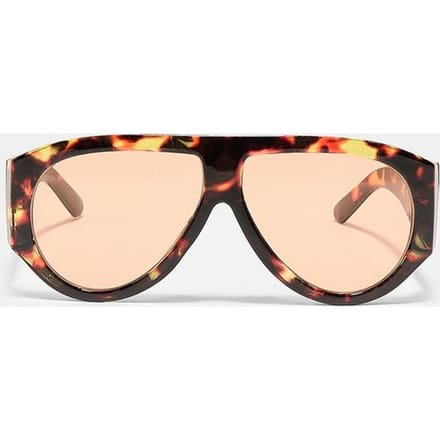 Stradivarius Zonnebril met schildpadmotief  Oranje OS