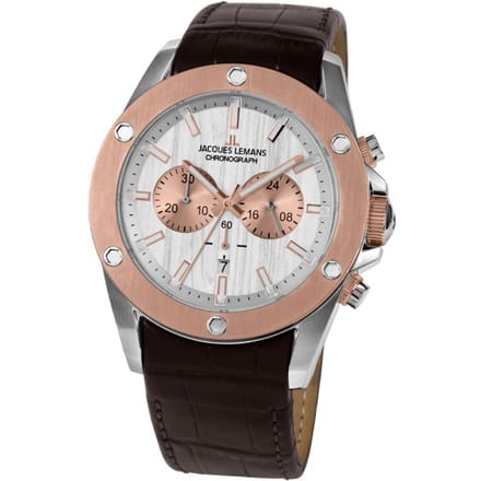 Jacques Lemans 1-1812B Heren Horloge 46mm