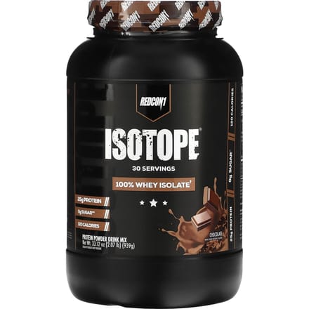 Redcon1, Isotope, Eiwitpoeder Drankmix, Chocolade, 2,07 lbs (939 g)