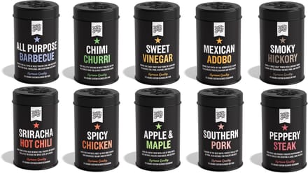 Holy Smoke BBQ - All I want Rub set 10pcs - BBQ rubs - kruiden