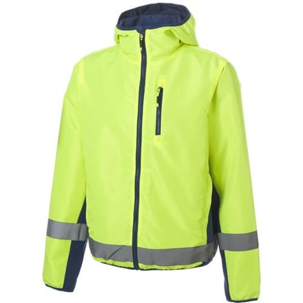 CRIVIT Heren reversible jas (Geel/blauw, M)