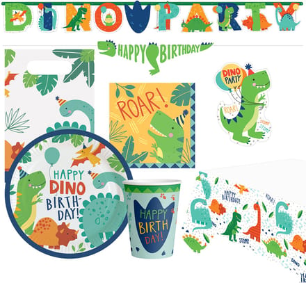 RIETHMULLER - Dino pakket 51 stuks voor verjaardag