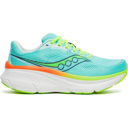 Saucony Guide 19 Stabiliteitsschoen Dames-turkoois, geel