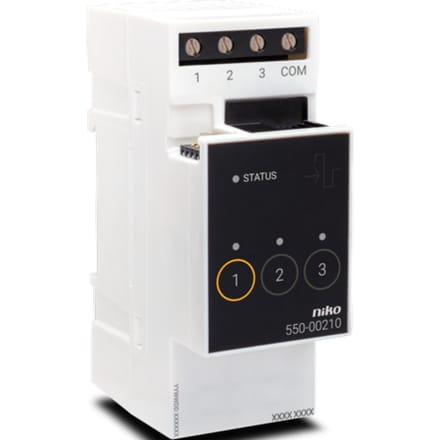 Niko Home Control potentiaalvrije digitale sensormodule - 550-00210