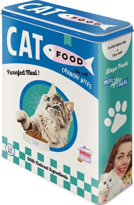 Cat Food  Bewaarblik.