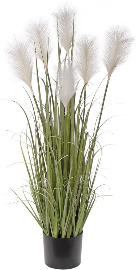 Artificial Pampas Grass, Decorative Grass Tall, 100 cm Artificial Plants, Large Artificial Plant, Grass High in Pot, Artificial Plants, Solitaire Grass, Decorative Grass, Decorative Plant, Artificial