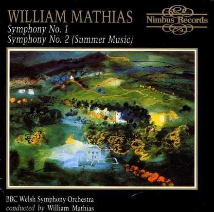 BBC Welsh Symphony Orchestra, William Mathias - Mathias: Symphonies Nos.1 & 2 'Summer Music' (CD)