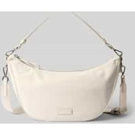 Marc O'Polo schoudertas Elina Crossbody Bag Grey Silk crème